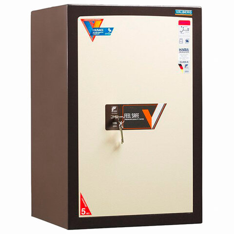 Сейф взломостойкий 1 класс VALBERG "Карат-67Т new", 670х440х380 мм, 126 кг, ключевой замок, S1049910