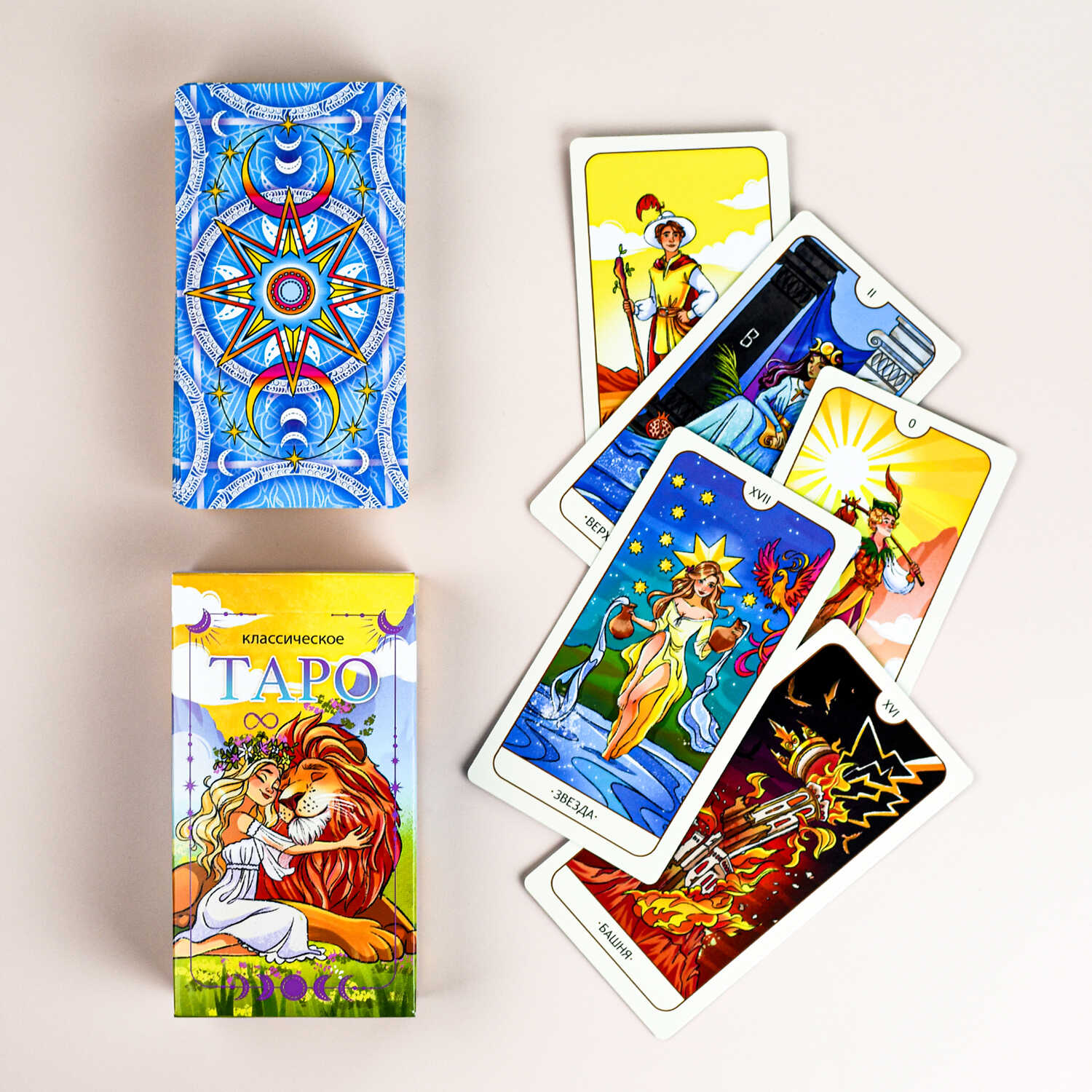 Карты Таро Феникс+ "Классическое" 78 карт