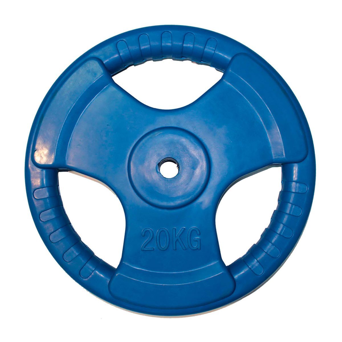 Диск обрезиненный ZSO цветной 3 HANDLE D-26, 20 кг