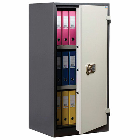 Шкаф металлический огнестойкий VALBERG "BM-1260EL", 1220х600х520 мм, 72 кг, электронный замок, сварн