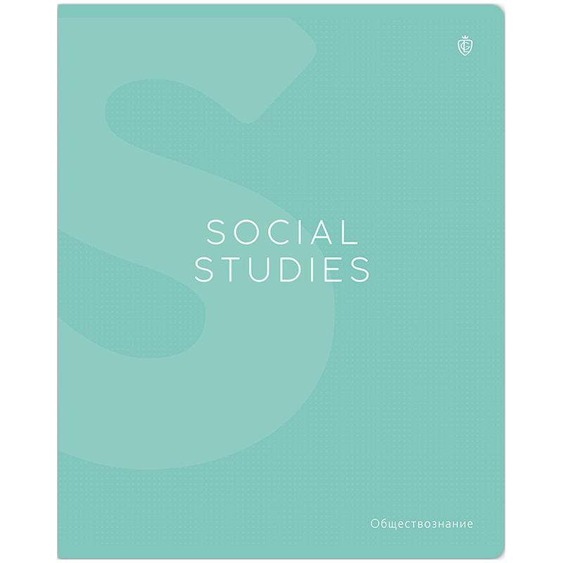 Тетрадь предметная 48л. Greenwich Line "Color theory" - Обществознание, пантонная печать, матовая ла