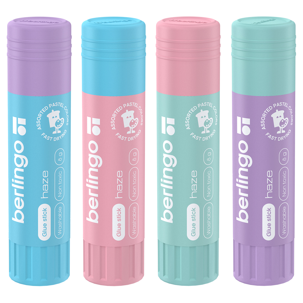 Клей-карандаш Berlingo "Haze", 08г, ПВП