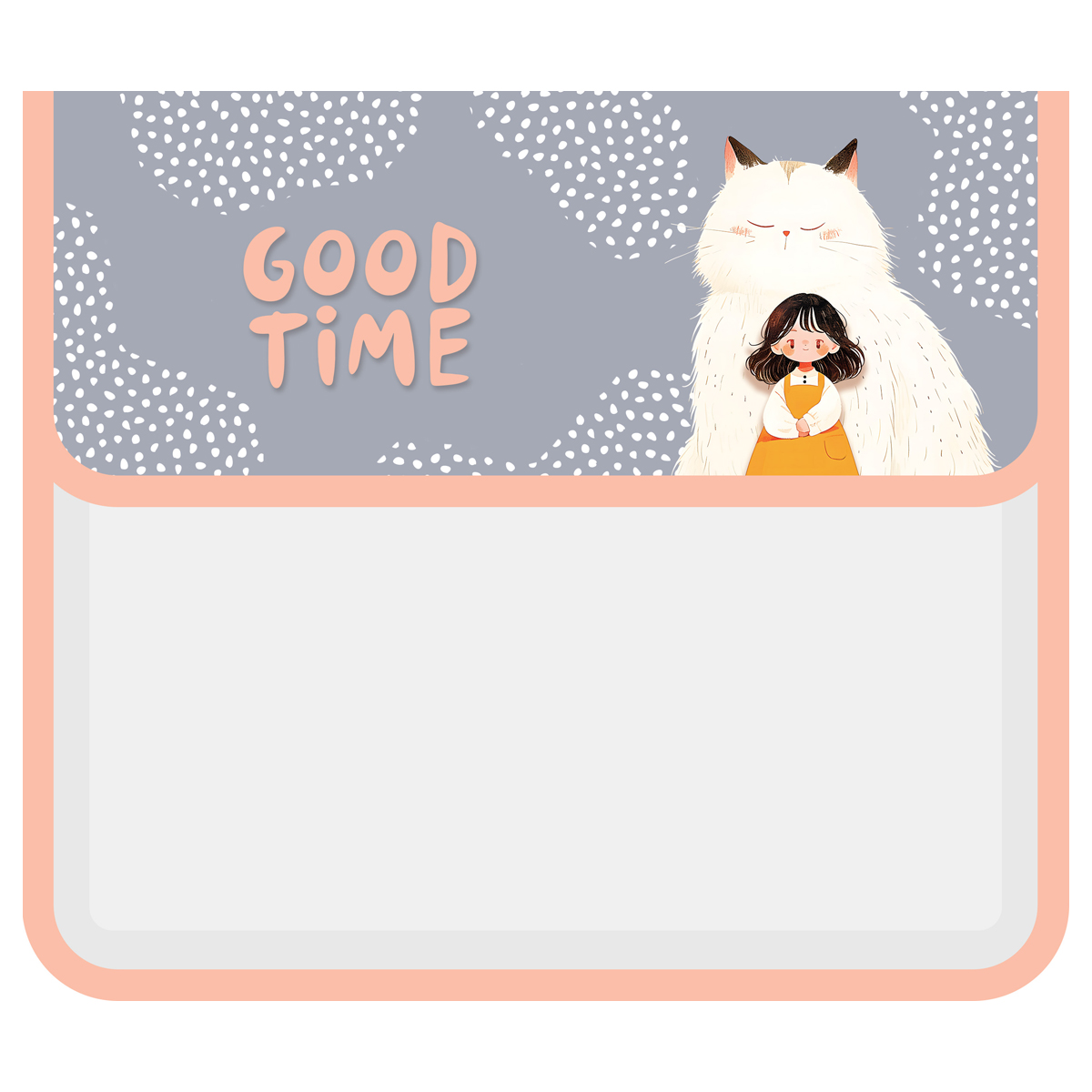 Папка для тетрадей 1 отделение, ArtSpace "Good time", А5, пластик, на липучке