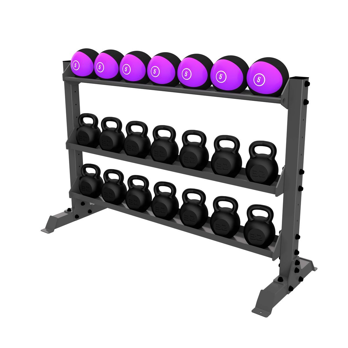 Стойка для хранения оборудования (гири-мячи), A-0152