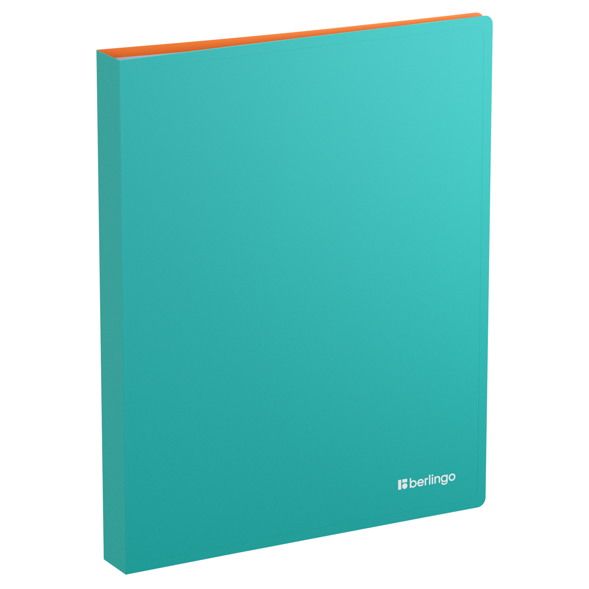 Папка с 60 вкладышами Berlingo "Soft Touch Pro", 30мм, 700мкм, с внутр. карманом, бирюзовая, внутр.