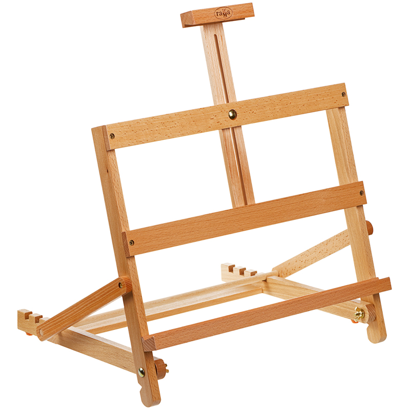 Мольберт настольный каркасный Гамма "Студия", 42*35*26 (58)см, бук