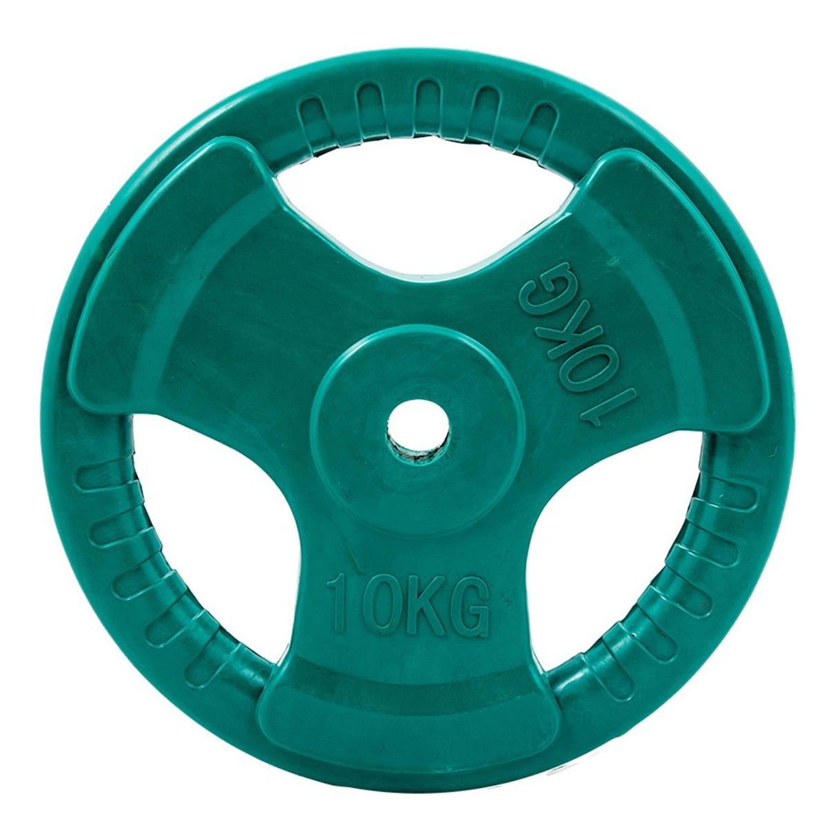 Диск обрезиненный ZSO цветной 3 HANDLE D-26, 10 кг