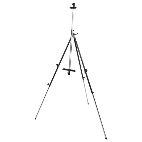 Мольберт полевой металлический BRAUBERG ART "CLASSIC", тренога, переносной, в разложенном виде 92х20