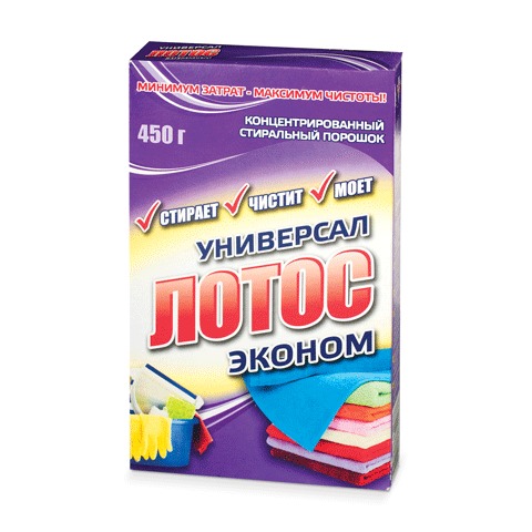 Порошок универсальный для стирки Лотос-М "Универсал", 450г