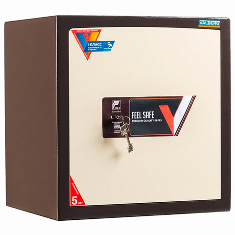 Сейф взломостойкий 1 класс VALBERG "Карат-46 new", 460х440х380 мм, 90 кг, ключевой замок, S104991040