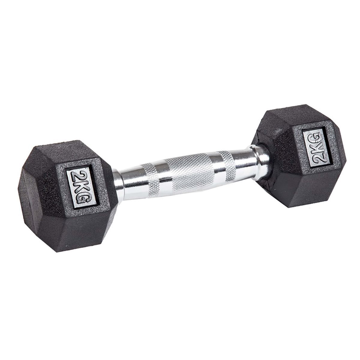 Гантель гексагональная обрезиненная ZSO, 2 кг