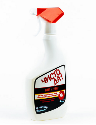 Средство чистящее Антижир, "ЧистоДа!" 0,5 л, тригер