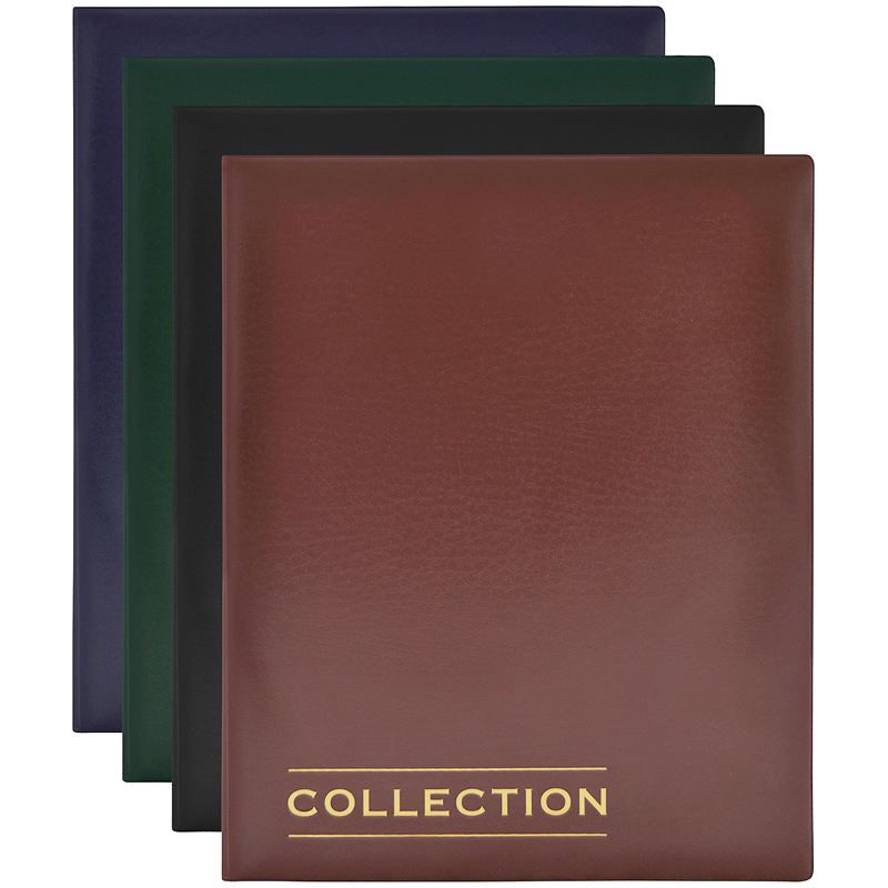 Альбом для монет OfficeSpace "Optima" 230*270, на кольцах, 10л., ПВХ